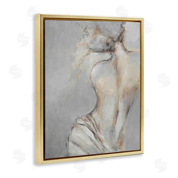 Stupell Industries Liz Jardine | Traditional Nude Baroque Portrait