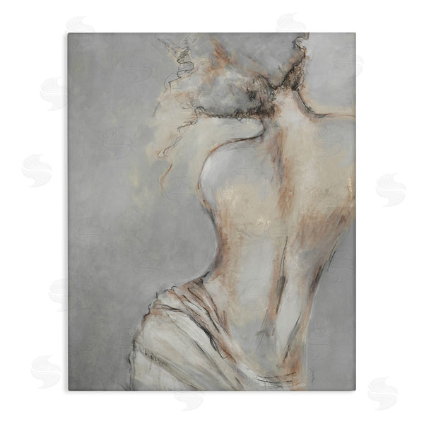 stupell industries Liz Jardine | Traditional Nude Baroque Portrait