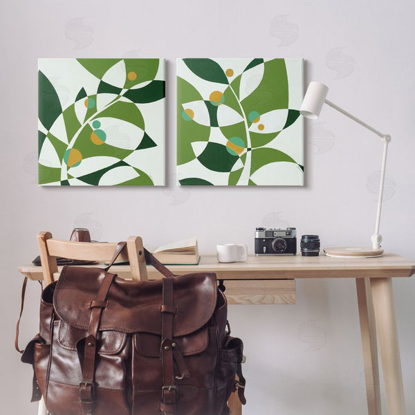 Stupell Industries Liz Jardine | Tropical Leaves Abstraction Wall Art