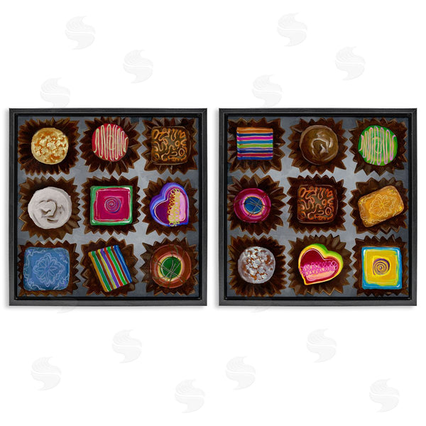 Stupell Industries Liz Jardine | Various Chocolate Choices Wall Art