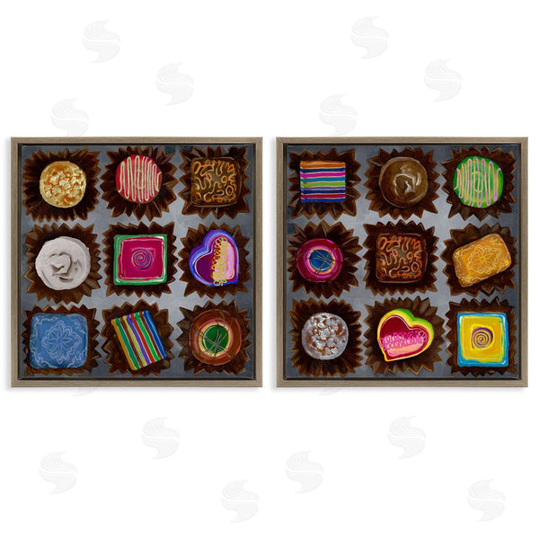 Stupell Industries Liz Jardine | Various Chocolate Choices Wall Art
