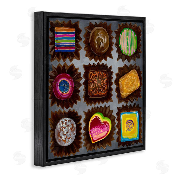 Stupell Industries Liz Jardine | Various Dessert Chocolates Wall Art