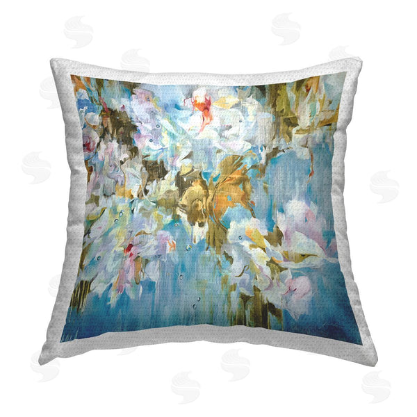 Stupell Industries Liz Jardine | Vintage Flower Blossoms Printed Throw Pillow