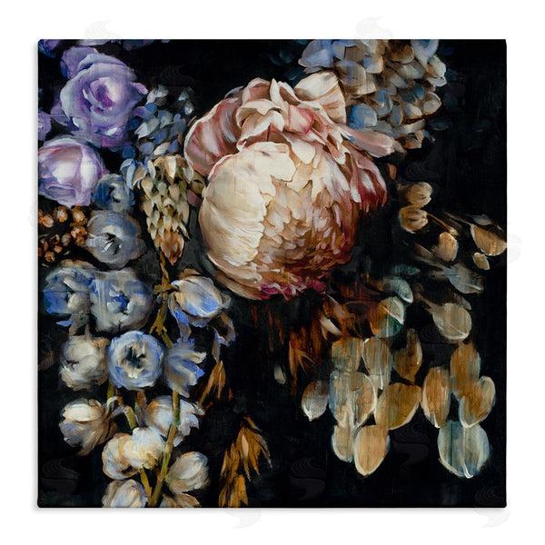 stupell industries Liz Jardine | Vintage Peonies on Black Wall Art