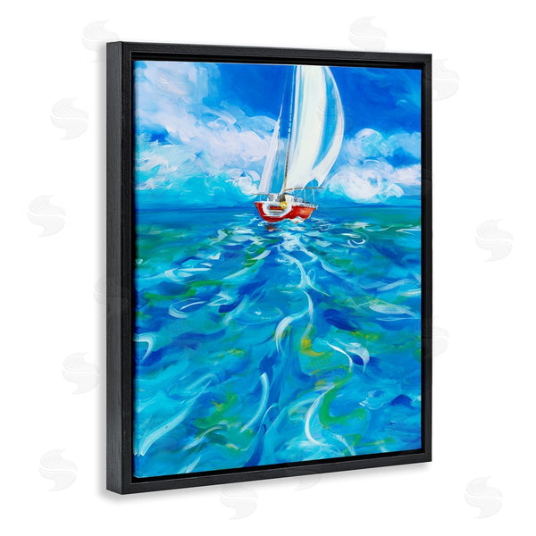 Stupell Industries Liz Jardine | Vivid Boat Wake Wall Art