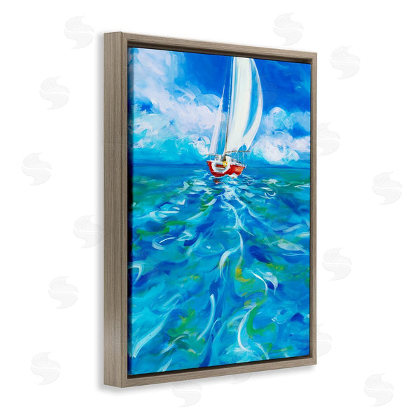 Stupell Industries Liz Jardine | Vivid Boat Wake Wall Art
