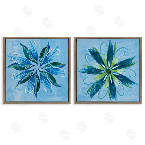 Stupell Industries Liz Jardine | Whimsical Flower Shapes