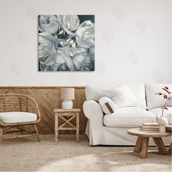 Stupell Industries Liz Jardine | White Flower Arrangement Wall Art