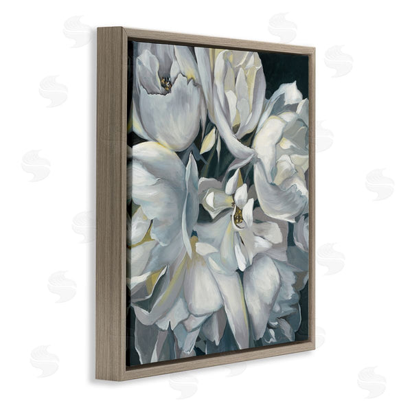 Stupell Industries Liz Jardine | White Flower Arrangement Wall Art