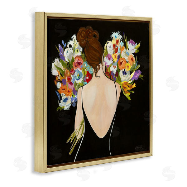Stupell Industries Liz Jardine | Woman With Flower Bouquets