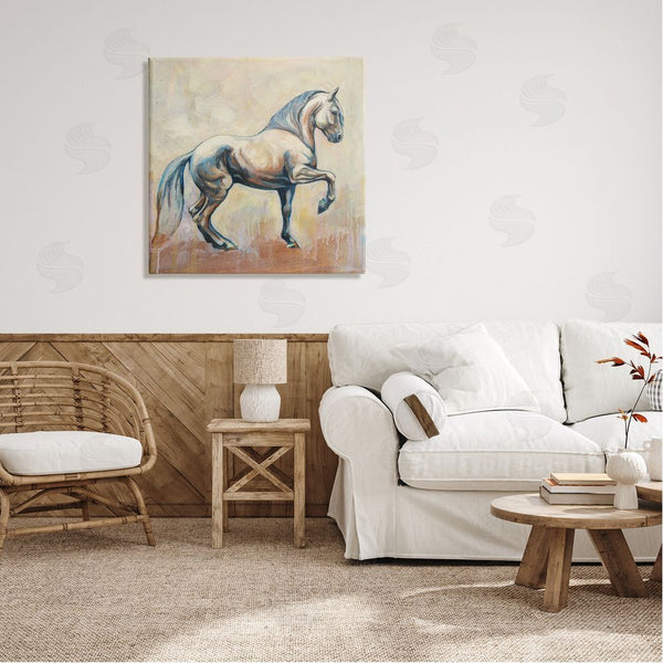 Stupell Industries Liz Sunridge | Modern Prancing Stallion Wall Art