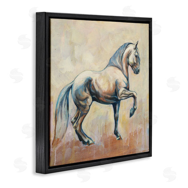Stupell Industries Liz Sunridge | Modern Prancing Stallion Wall Art