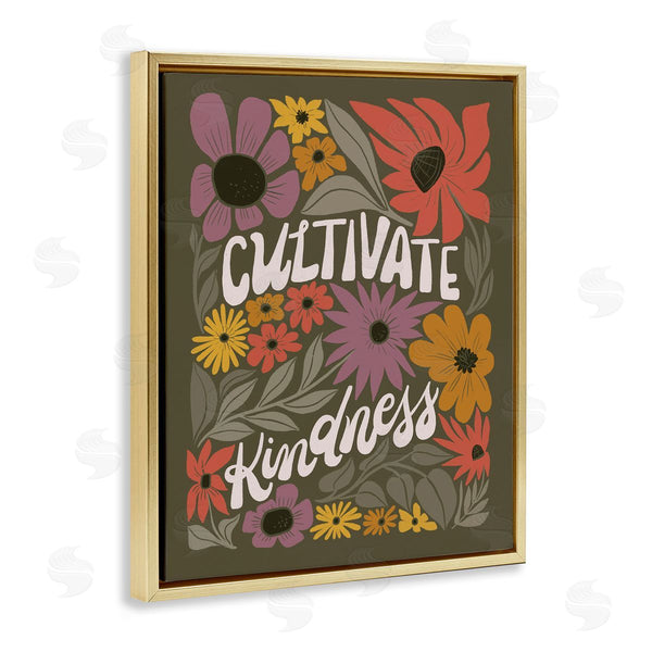 Stupell Industries Loni Harris | Groovy Cultivate Kindness