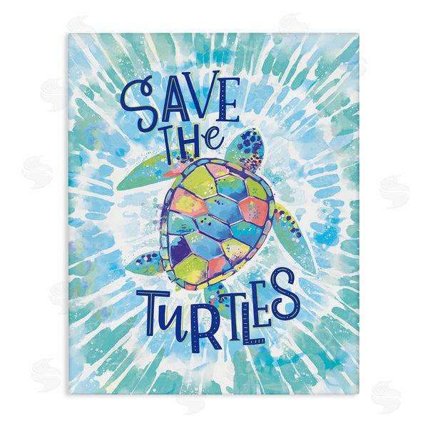 stupell industries Loni Harris | Save the Turtles Tie Dye