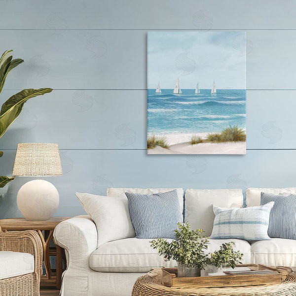 Stupell Industries Lorenzo Collective | Boats Sailing Away Wall Art