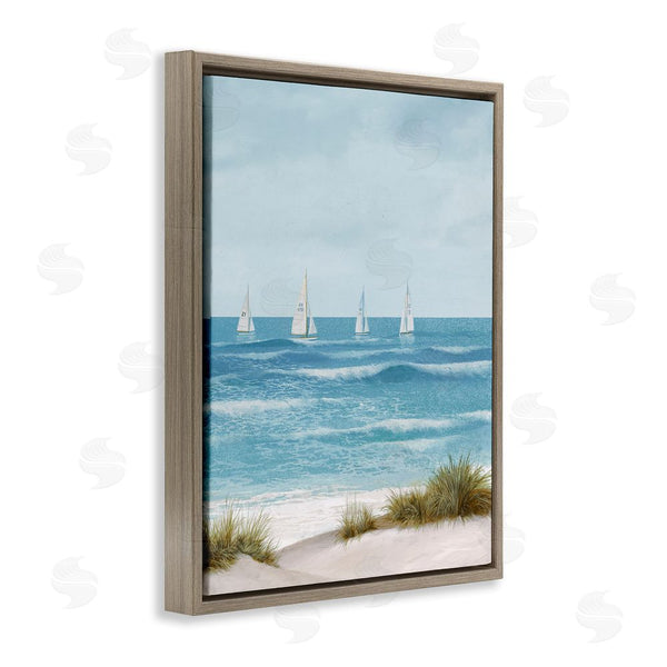 Stupell Industries Lorenzo Collective | Boats Sailing Away Wall Art