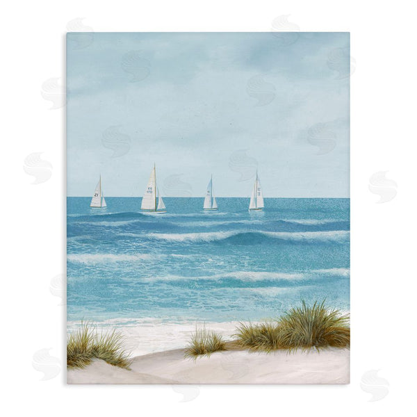 stupell industries Lorenzo Collective | Boats Sailing Away Wall Art