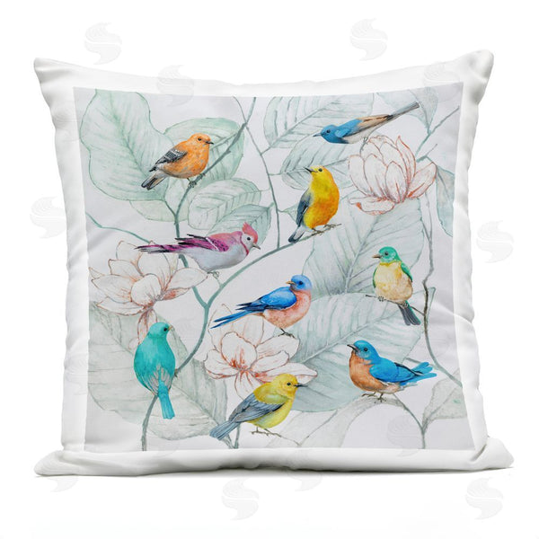 Stupell Industries Lorenzo Collective | Colorful Array Of Birds Throw Pillow