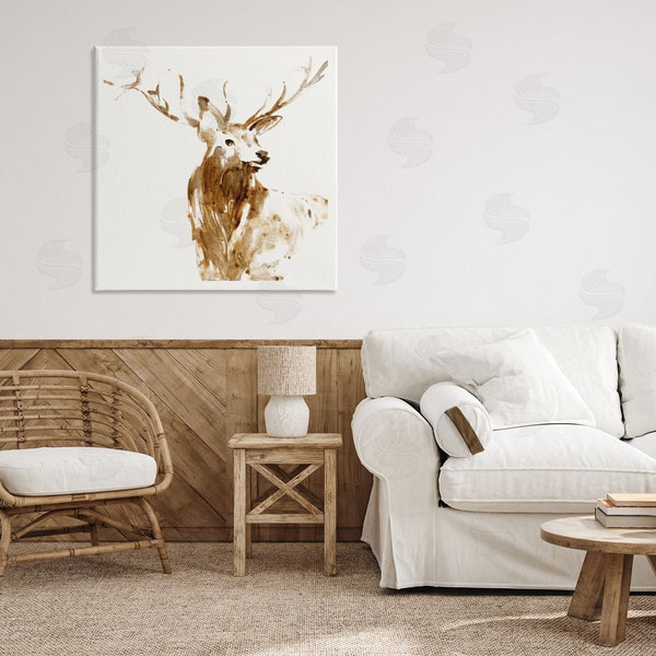 Stupell Industries Lorenzo Collective | Deer Portrait Head Shot Wall Art