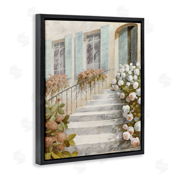 Stupell Industries LORENZO COLLECTIVE | Floral Entry Stairs