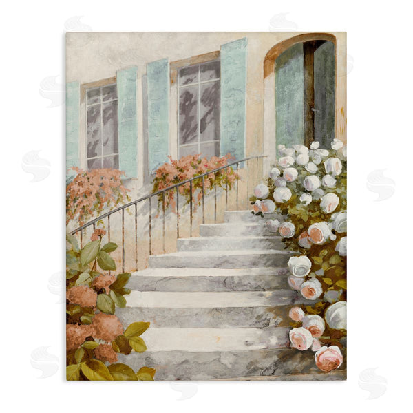 stupell industries LORENZO COLLECTIVE | Floral Entry Stairs
