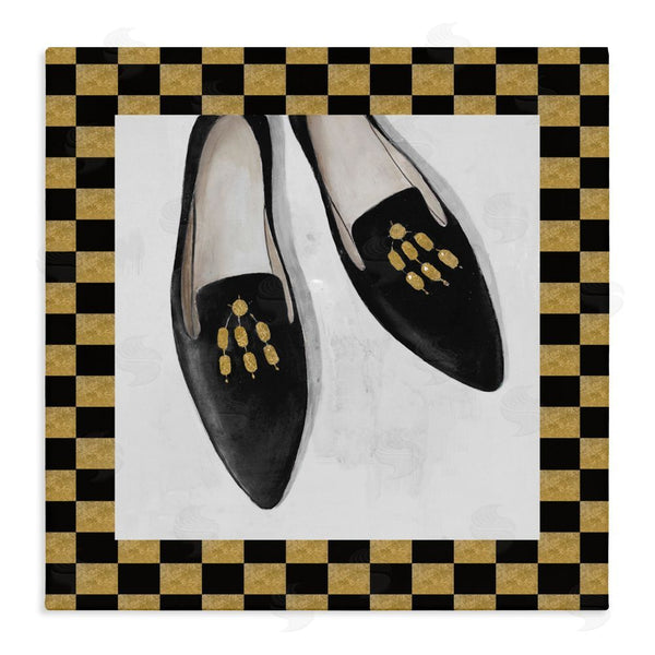 stupell industries Lorenzo Collective | Luxe Black Flats Wall Art