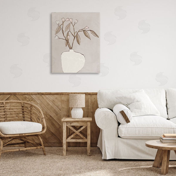 Stupell Industries Lorenzo Collective | Neutral Tan Greenery Wall Art