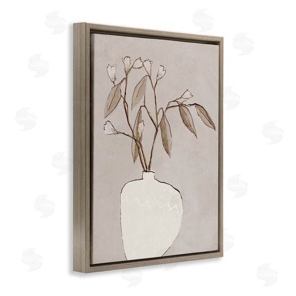 Stupell Industries Lorenzo Collective | Neutral Tan Greenery Wall Art