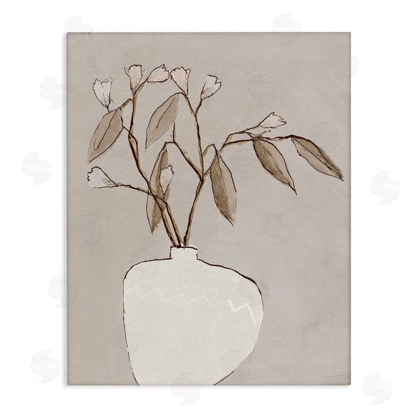stupell industries Lorenzo Collective | Neutral Tan Greenery Wall Art