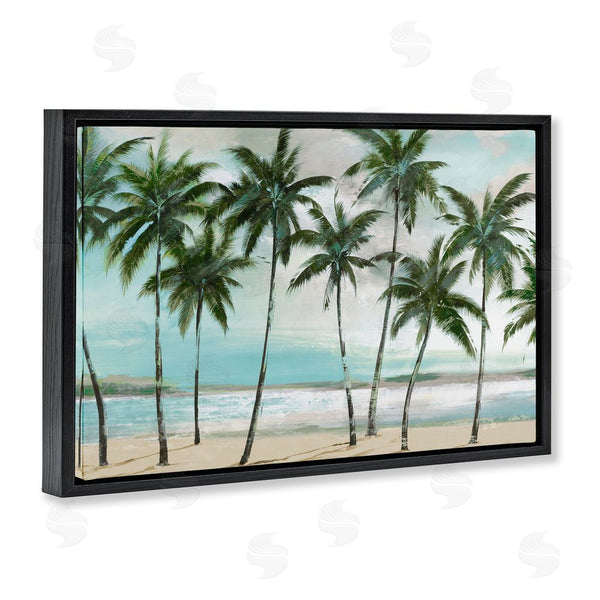Stupell Industries Lorenzo Collective | Palms In A Row Coastal Wall Art