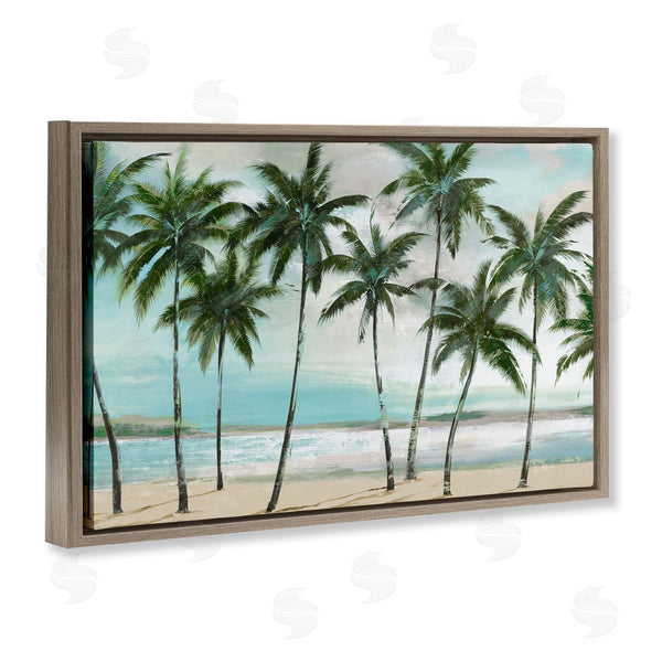 Stupell Industries Lorenzo Collective | Palms In A Row Coastal Wall Art