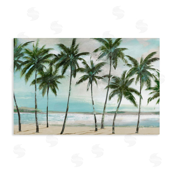 stupell industries Lorenzo Collective | Palms in A Row Coastal Wall Art