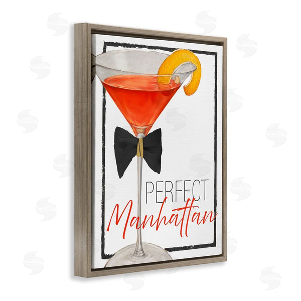 Stupell Industries Lorenzo Collective | Perfect Manhattan Cocktail Wall Art