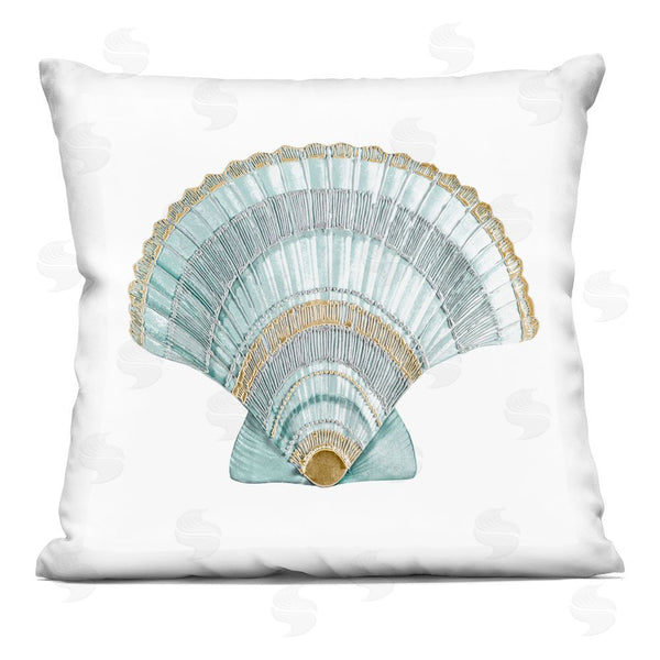 stupell industries Lorenzo Collective | Regal Shells Scallop Throw Pillow