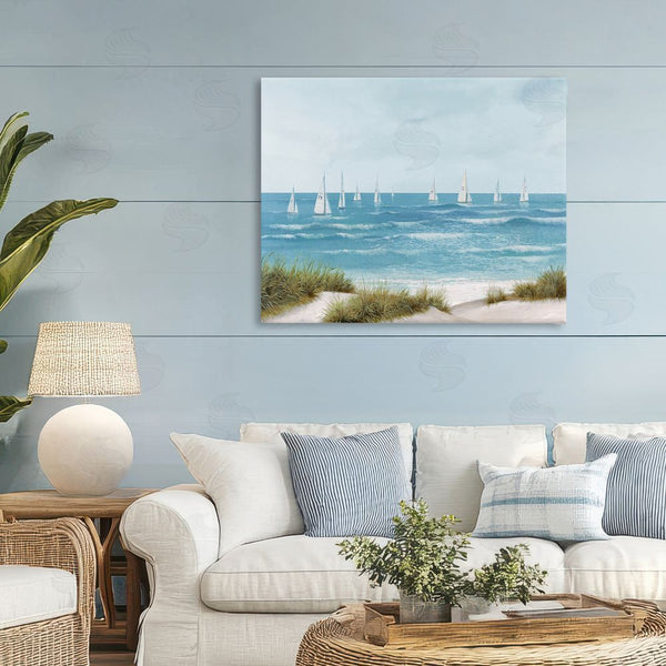 Stupell Industries Lorenzo Collective | Sail Away Seaside Boats Wall Art