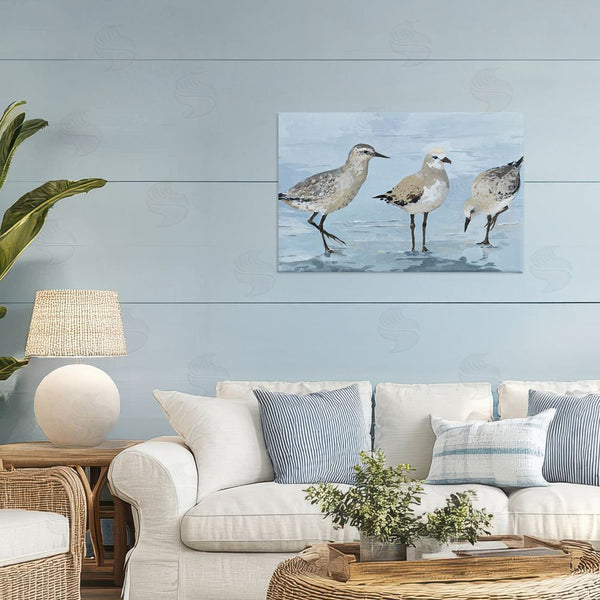 Stupell Industries Lorenzo Collective | Sandpipers Beach Coastal Scene Wall Art