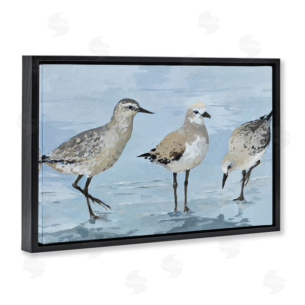 Stupell Industries Lorenzo Collective | Sandpipers Beach Coastal Scene Wall Art