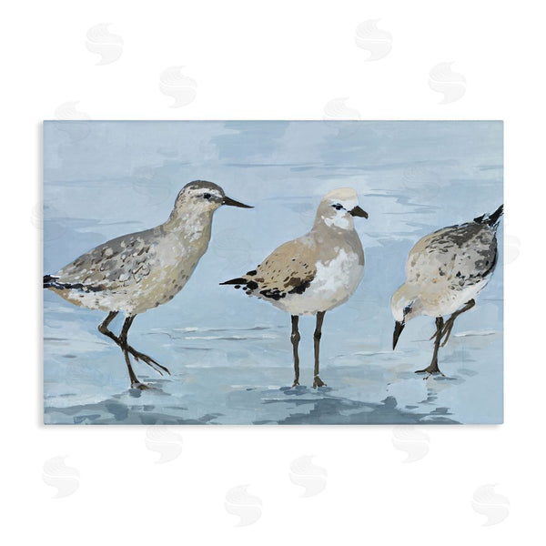 stupell industries Lorenzo Collective | Sandpipers Beach Coastal Scene Wall Art