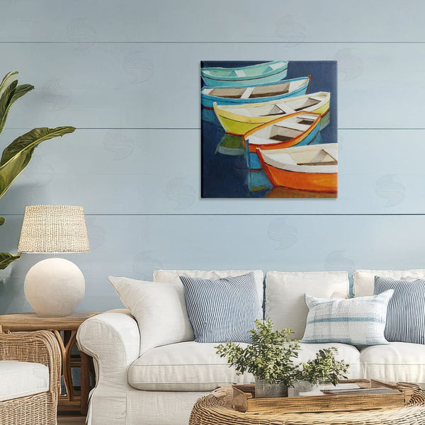 Stupell Industries Lorenzo Collective | Serene Rowboats In Summer Wall Art