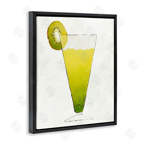 Stupell Industries Lorenzo Collective | Summer Cocktail Kiwi Slice Wall Art