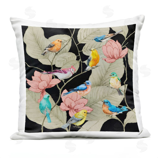 Stupell Industries Lorenzo Collective | Tropical Array Of Birds Throw Pillow