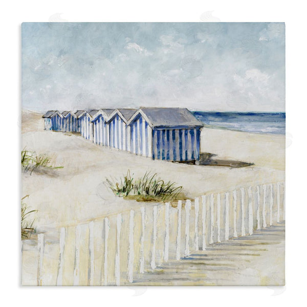 stupell industries Lorenzo Collective | Vintage Coastline Nautical Shacks Wall Art
