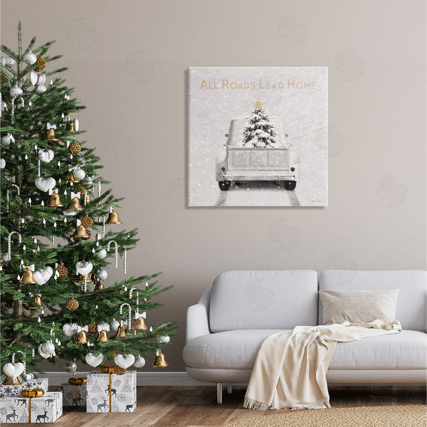 Stupell Industries Lori Deiter | All Roads Lead Home Wall Art