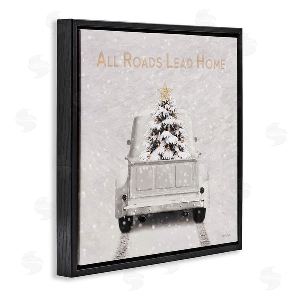 Stupell Industries Lori Deiter | All Roads Lead Home Wall Art