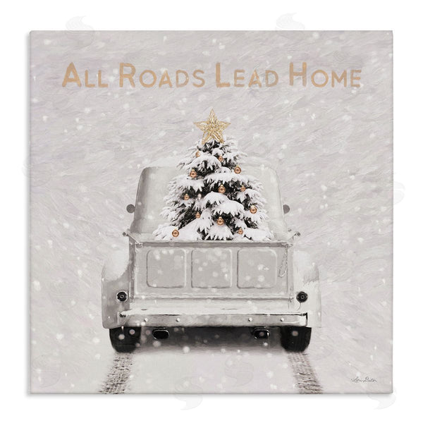 stupell industries Lori Deiter | All Roads Lead Home Wall Art