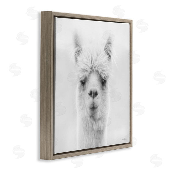 Stupell Industries Lori Deiter | Alpaca Portrait Country Farm Animal Wall Art
