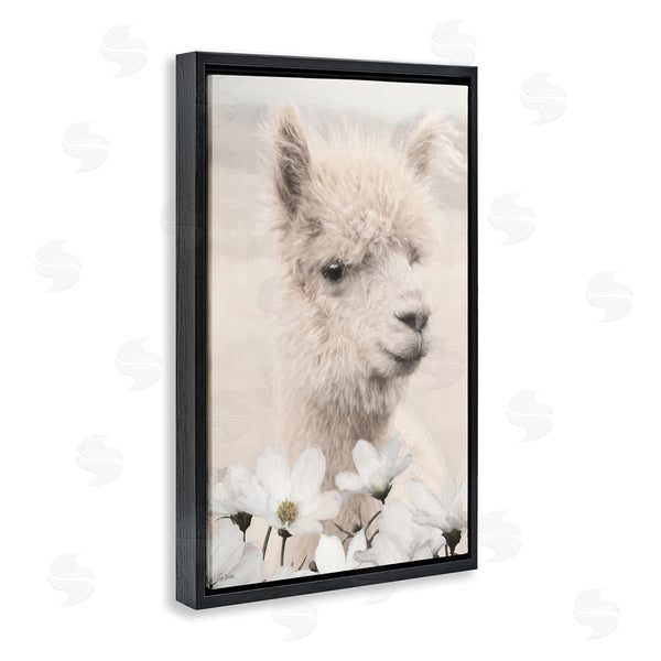 Stupell Industries Lori Deiter | Alpaca With White Blossoms