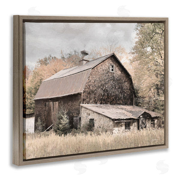 Stupell Industries Lori Deiter | Beige Rustic Barn Wall Art