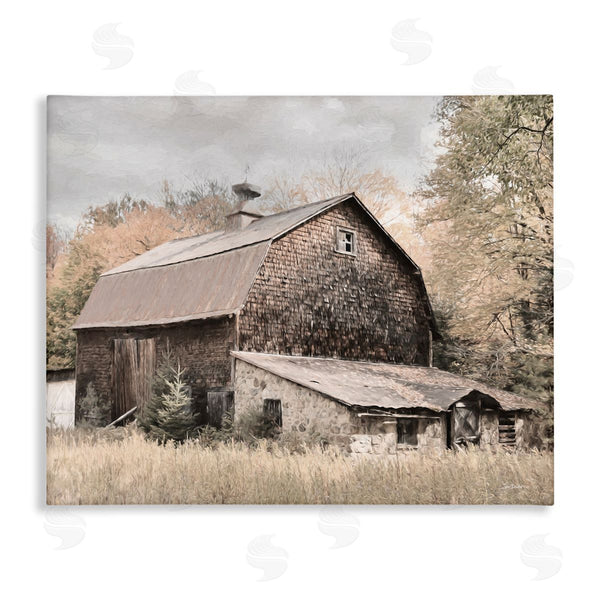 stupell industries Lori Deiter | Beige Rustic Barn Wall Art