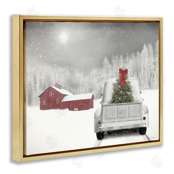 Stupell Industries Lori Deiter | Christmas Tree In Farm Truck